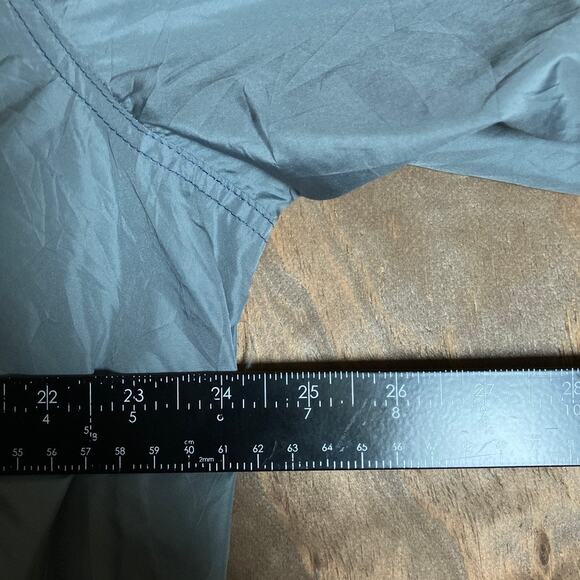 NFL Mens Jacket Blue White New York Giants Mock Neck Windbreaker XLarge - Picture 8 of 12